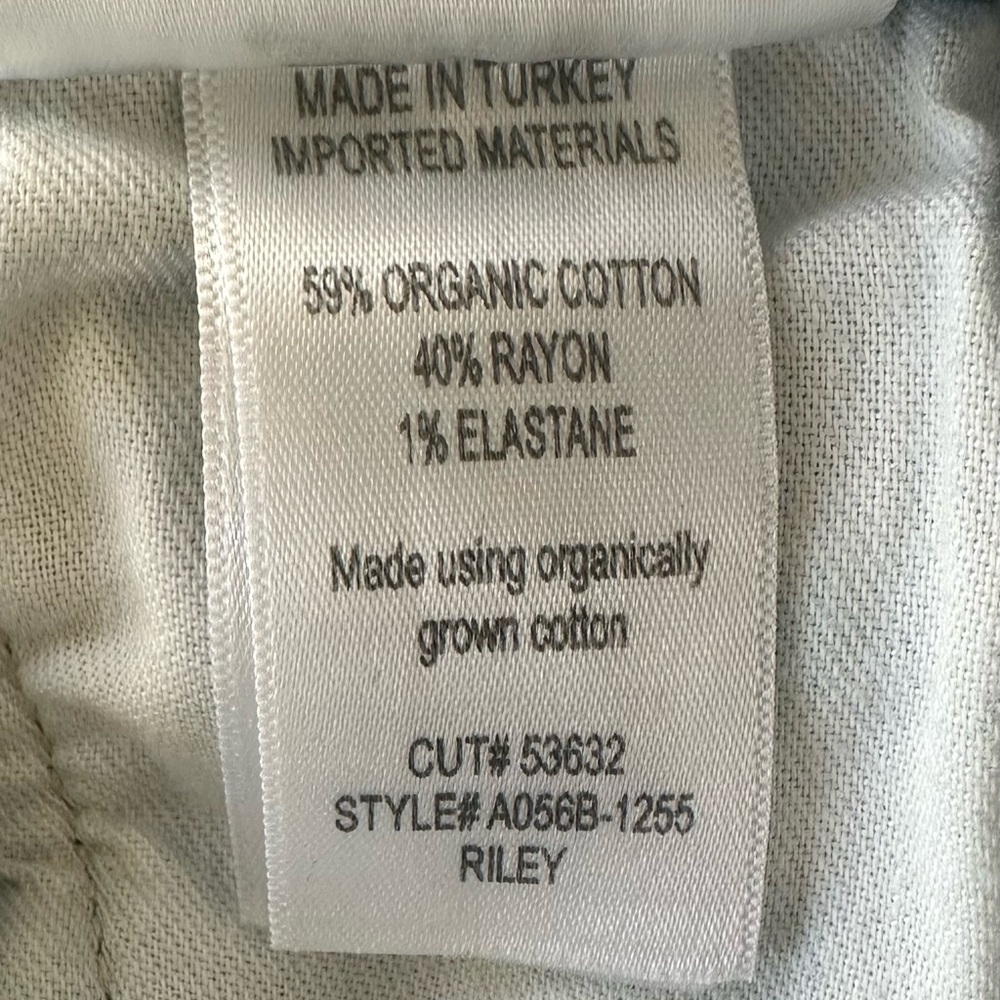 AGOLDE Riley High Rise Straight Crop Jeans in Light Wash - Size 26 - Picture 7 of 9